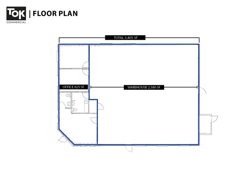 5040 N Sawyer Ave, Garden City, ID for sale - Floor Plan - Image 2 of 5