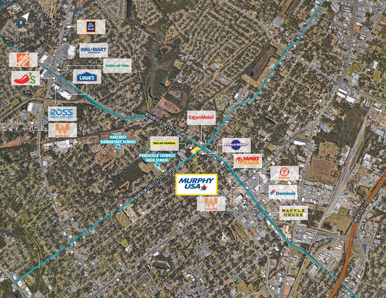 2801 W Fairfield Dr, Pensacola, FL à vendre - Photo du bâtiment - Image 3 de 4