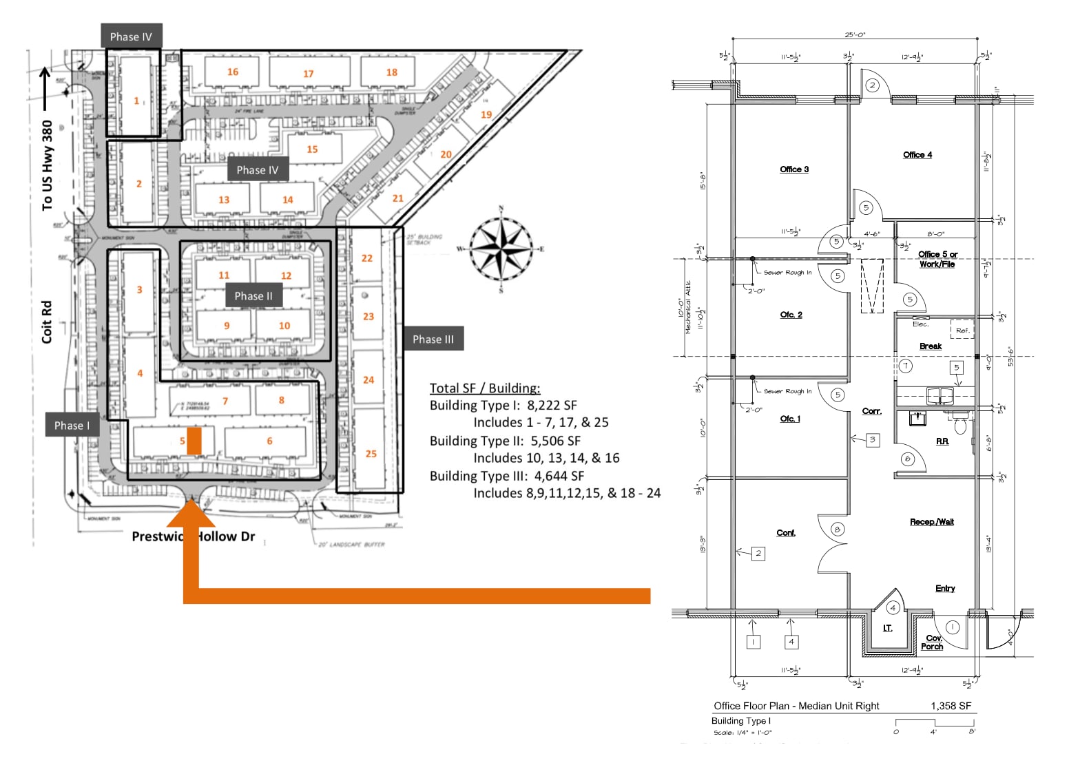 1400 N Coit Rd, McKinney, TX for lease Floor Plan- Image 1 of 8