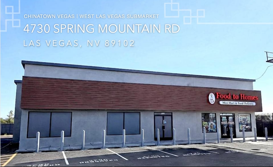 4730 Spring Mountain Rd, Las Vegas, NV for lease - Building Photo - Image 1 of 10