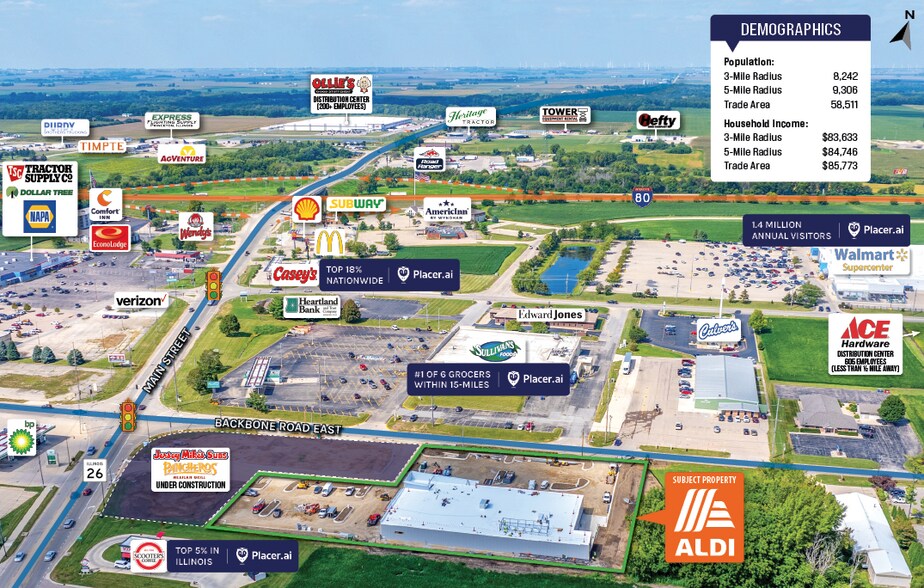 146 Backbone Rd E, Princeton, IL à vendre - Photo du bâtiment - Image 2 de 3