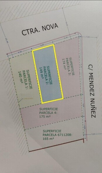 Carretera Nova, 39, Alcanar, Tarragona à vendre - Plan cadastral - Image 2 de 3