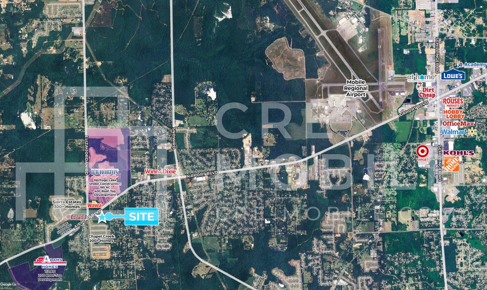 Repoll Road, Mobile, AL à vendre - Photo du bâtiment - Image 3 de 3