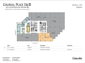2111 Wilson Blvd, Arlington, VA for lease Floor Plan- Image 1 of 1