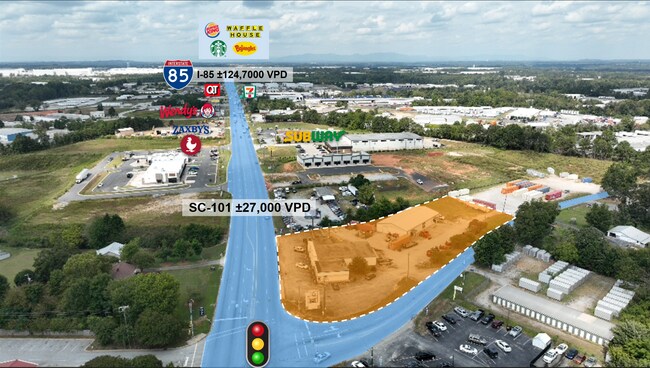 More details for 1985 S Carolina 101, Greer, SC - Land for Lease