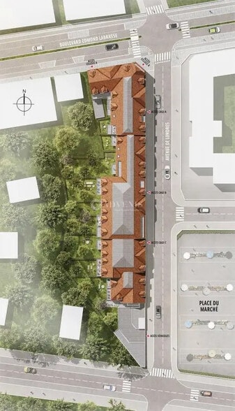 Retail in Cucq for sale - Site Plan - Image 2 of 2