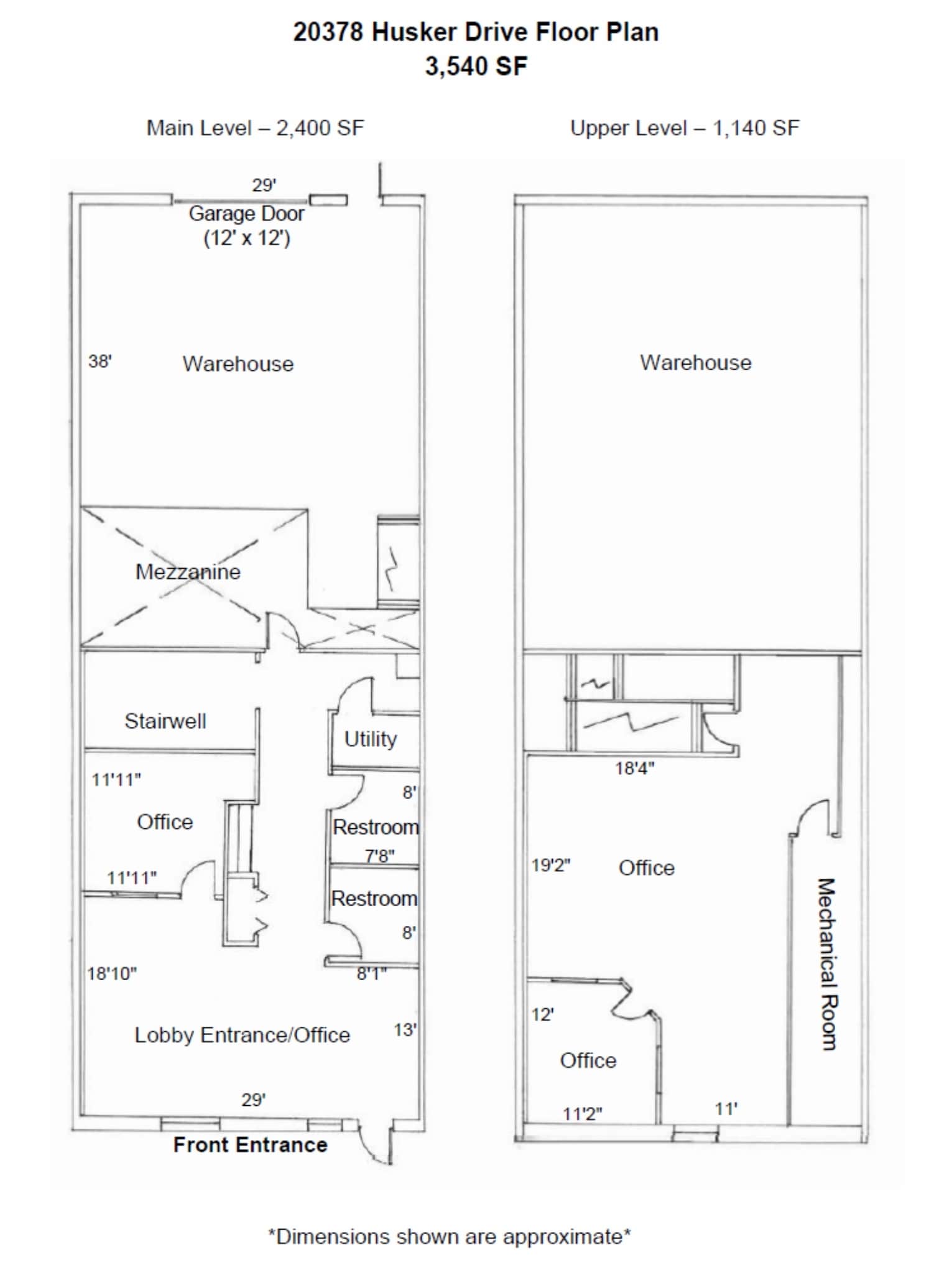 20362 Husker Dr, Gretna, NE for lease Floor Plan- Image 1 of 1