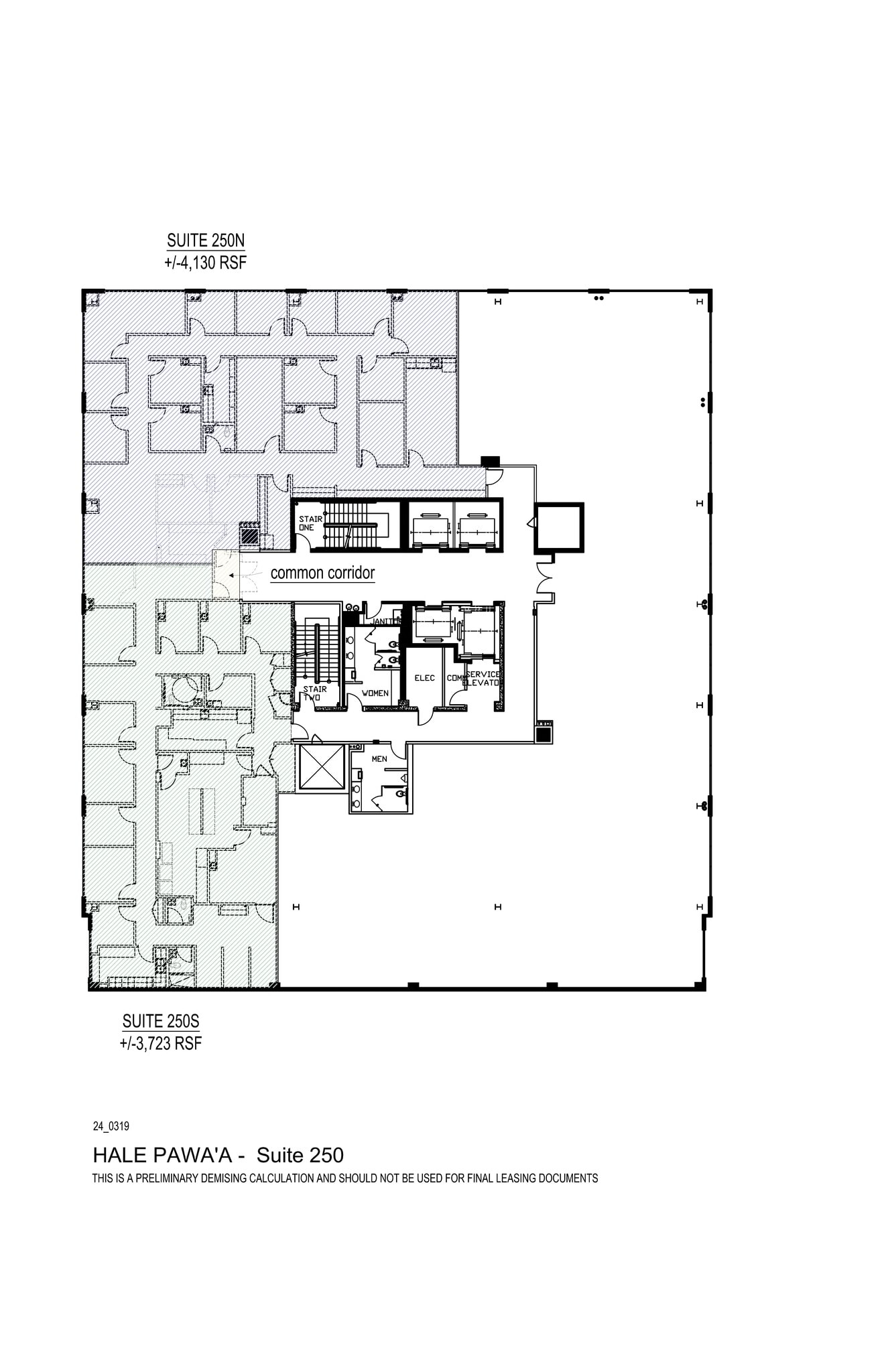 1401 S Beretania St, Honolulu, HI for lease Site Plan- Image 1 of 2
