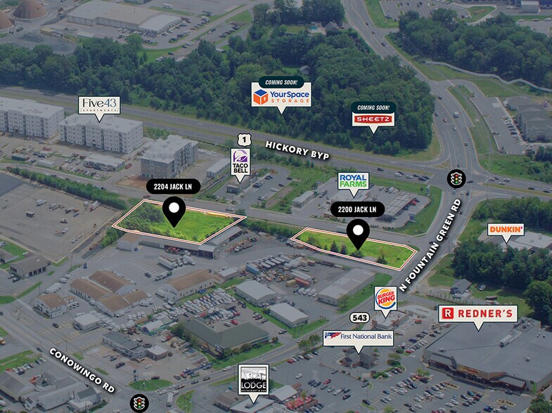 2200 Jack Ln, Bel Air, MD à vendre - Aérien - Image 2 de 3