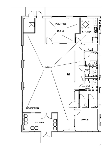 213 W Maplewood Ln, Nashville, TN à louer - Plan d’étage - Image 2 de 6