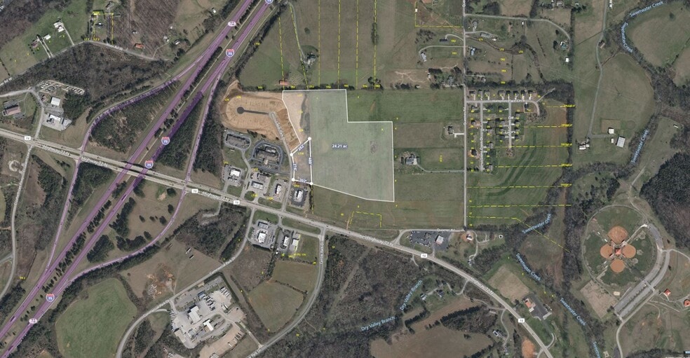 N Hwy 72, Loudon, TN for sale - Aerial - Image 1 of 6