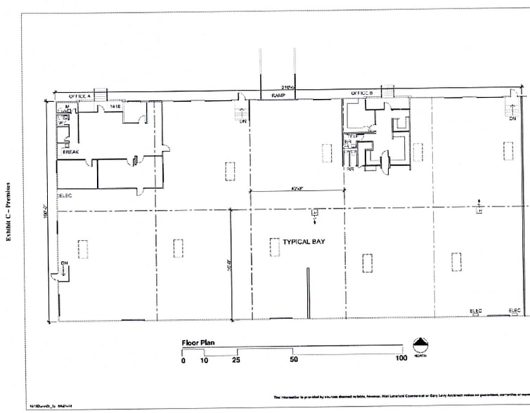 1418-1424 Dunn Dr, Carrollton, TX for lease - Floor Plan - Image 3 of 3