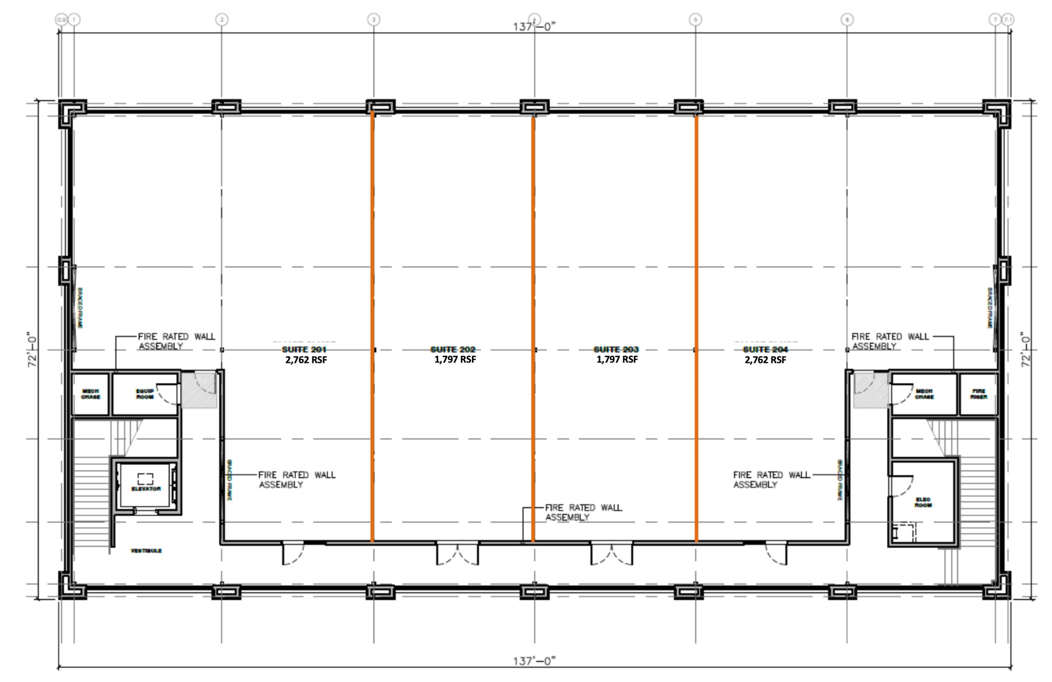 11005 Preston Road, Frisco, TX à louer Plan d’étage- Image 1 de 1