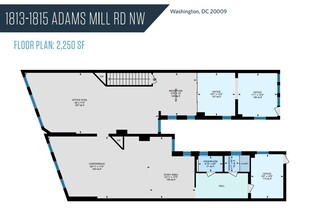 1813-1815 Adams Mill Rd NW, Washington, DC for lease Floor Plan- Image 1 of 1