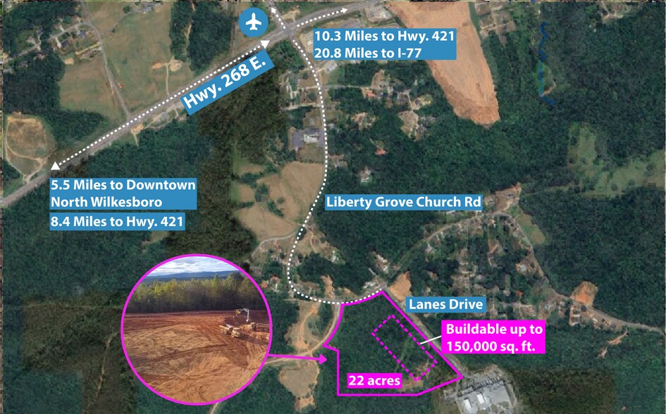 Lanes Drive, North Wilkesboro, NC à louer - Photo principale - Image 3 de 3