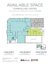 5440 N Cumberland Ave, Chicago, IL for lease Floor Plan- Image 1 of 1