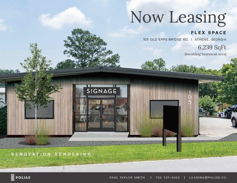 105 Old Epps Bridge Rd, Athens, GA for lease - Primary Photo - Image 1 of 23