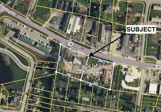 1547 E Spring St, Cookeville, TN - AÉRIEN  Vue de la carte