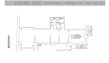 32 Broadway, New York, NY à louer Plan d  tage- Image 2 de 2