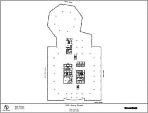 200 Liberty St, New York, NY à louer Plan d’étage- Image 1 de 1