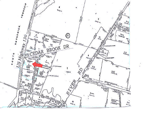 2650 Rt 130, Cranbury, NJ à louer - Plan cadastral - Image 2 de 20