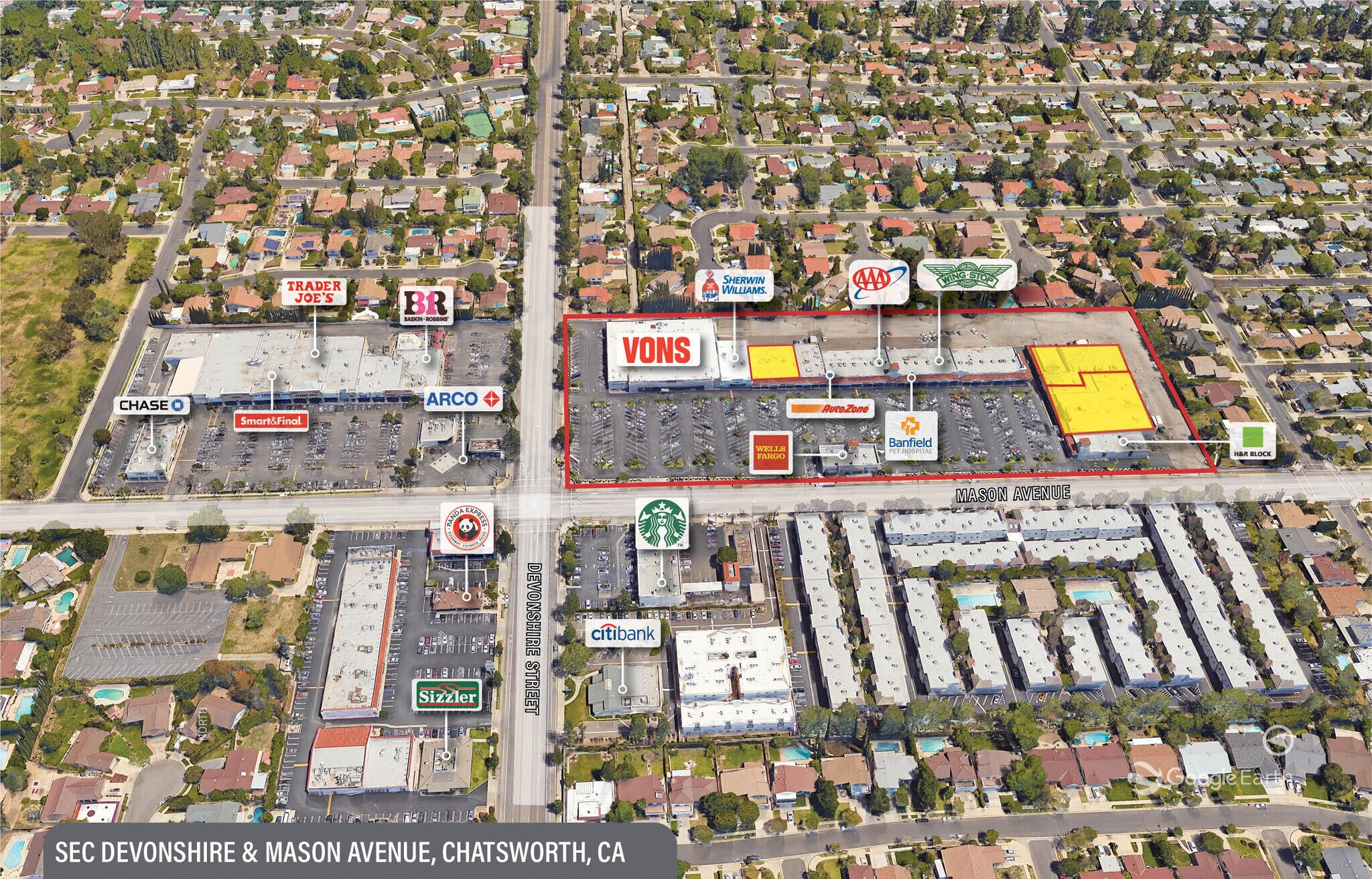 10116-10250 Mason Ave, Chatsworth, CA à louer Photo du bâtiment- Image 1 de 3