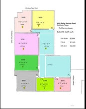 4851 Keller Springs Rd, Addison, TX for lease Floor Plan- Image 1 of 1