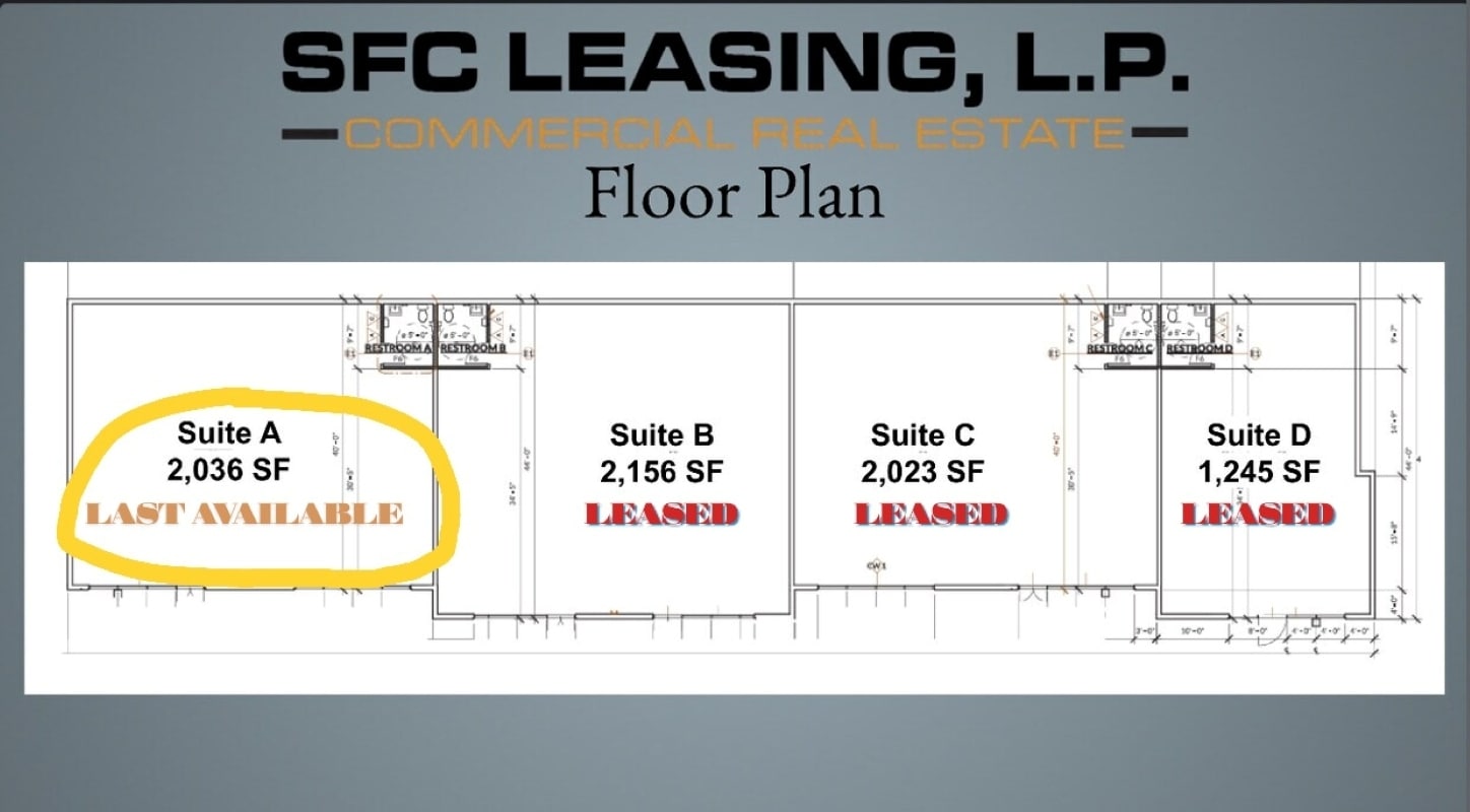 11060 Mather blvd, Rancho Cordova, CA for lease Floor Plan- Image 1 of 7