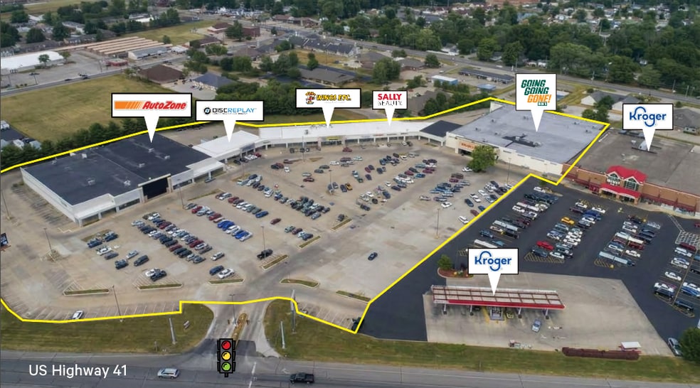 4650-4714 S US Highway 41, Terre Haute, IN for lease - Building Photo - Image 1 of 9
