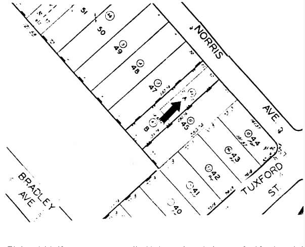 9003-9005 Norris Ave, Sun Valley, CA à louer - Plan cadastral - Image 3 de 5