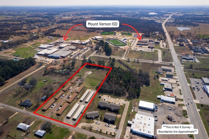 100 Colvin St, Mount Vernon, TX à vendre - Aérien - Image 2 de 31