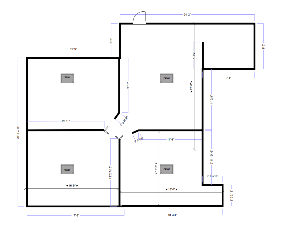500 N Meridian Ave, Oklahoma City, OK for lease Floor Plan- Image 1 of 1