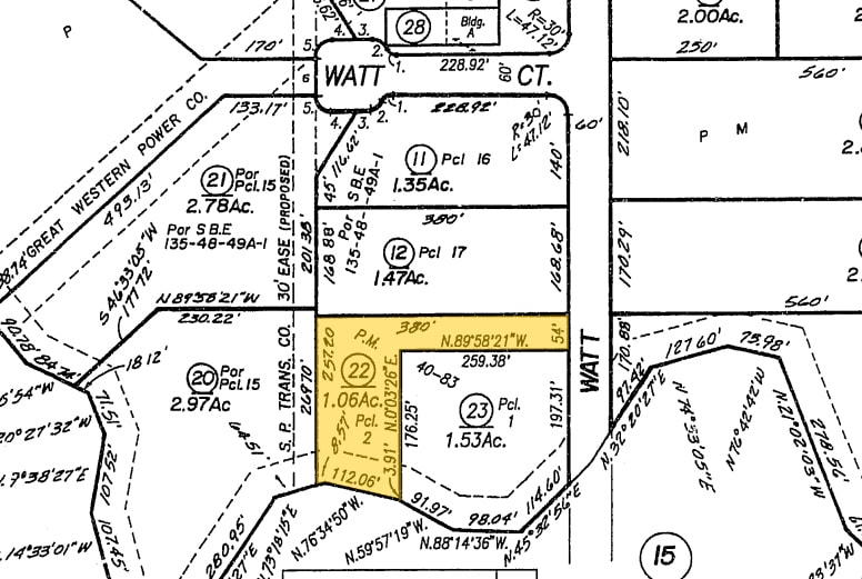 499 Watt Dr, Fairfield, CA for lease - Plat Map - Image 2 of 3