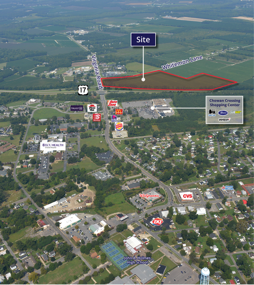 US Highway 17 & NC Highway 32, Edenton, NC à vendre - Photo du bâtiment - Image 2 de 3