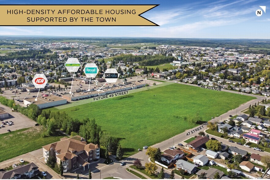 47 Street, Drayton Valley, AB à vendre - Photo du bâtiment - Image 2 de 3