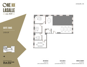 1 N La Salle St, Chicago, IL for lease Floor Plan- Image 1 of 1