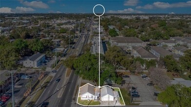705 E Michigan St, Orlando, FL - Aérien Vue de la carte