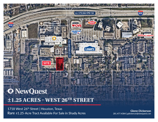 More details for 1718 W 26th St, Houston, TX - Land for Sale