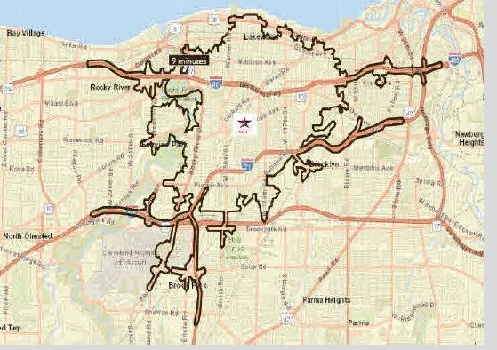 14039 Lorain Ave, Cleveland, OH à louer - Plan cadastral - Image 2 de 8