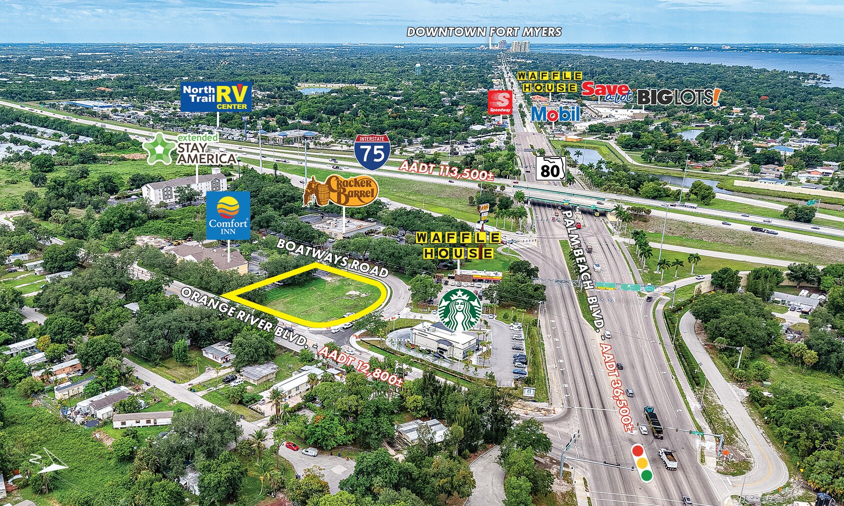 4091 Boatways Rd, Fort Myers, FL à louer Aérien- Image 1 de 10