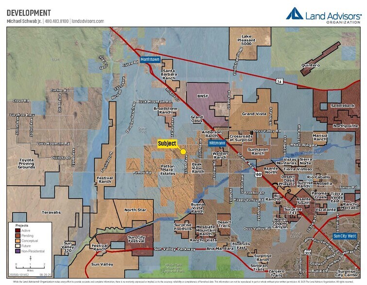 Montgomery & 235th Avenue Rd, Wittmann, AZ à vendre - Photo du bâtiment - Image 2 de 3