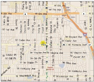 3188 W Alameda Ave, Denver, CO à louer - Plan cadastral - Image 2 de 10