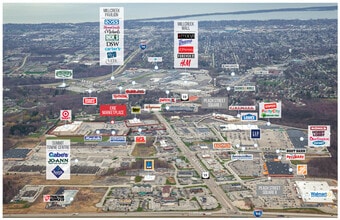 6720 Peach St, Erie, PA - Aerial  map view