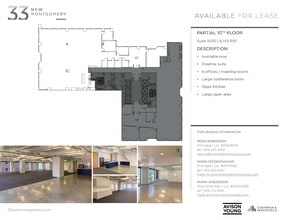 33 New Montgomery St, San Francisco, CA for lease Floor Plan- Image 2 of 6