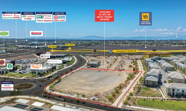 More details for NEC Vitality Dr. & True N St. Dr, Henderson, NV - Retail for Lease