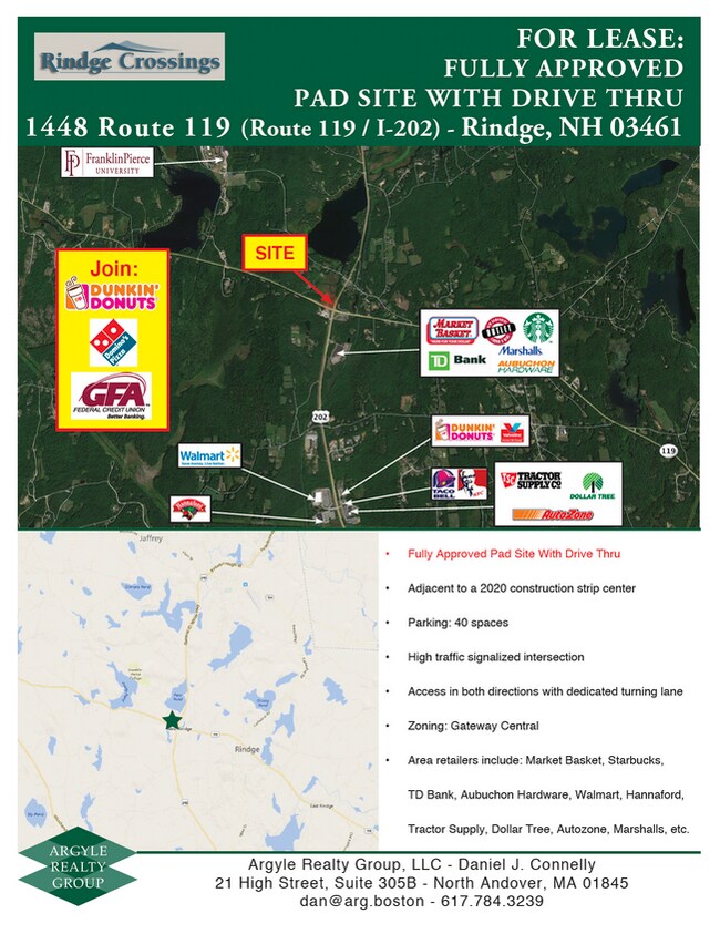 More details for Route 119, Rindge, NH - Land for Sale
