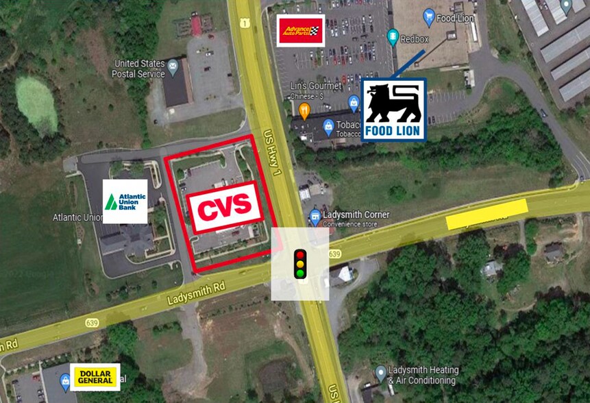 18048 Jefferson Davis Hwy, Ruther Glen, VA à vendre - Photo du bâtiment - Image 3 de 4