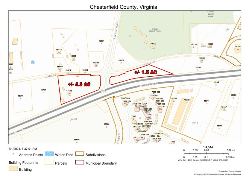 15516 Hull Street Rd, Chesterfield, VA à vendre - Photo du bâtiment - Image 2 de 4