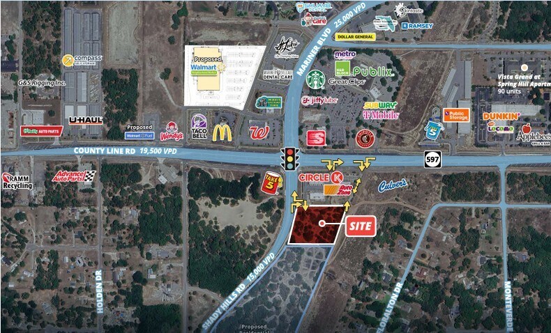 Shady Hills Rd Rd, Spring Hill, FL à vendre Photo principale- Image 1 de 2