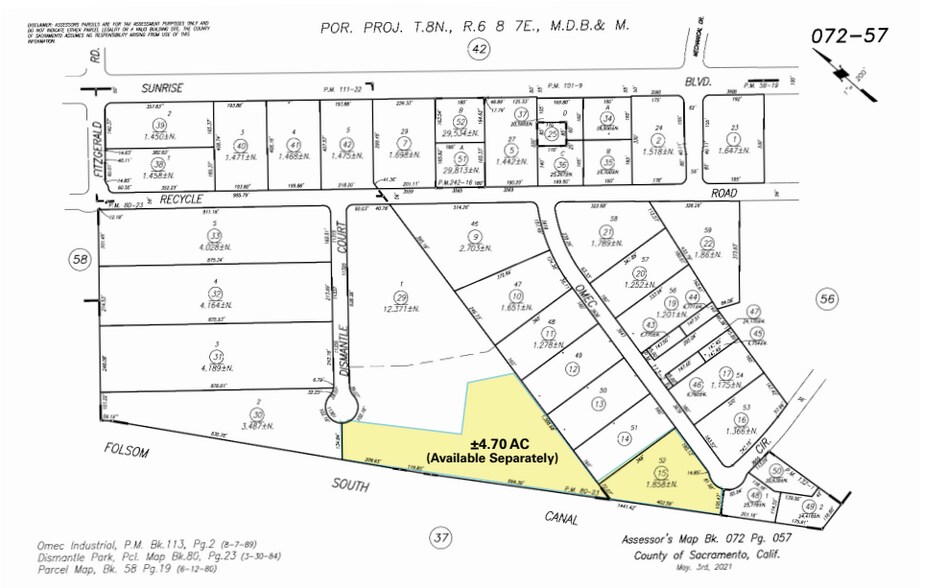 3698 Omec Cir, Rancho Cordova, CA à vendre - Plan de site - Image 3 de 3